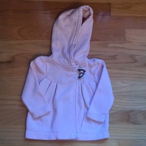 Baby Gap Girls 12-18 Months Pink Hoodie Sweatshirt